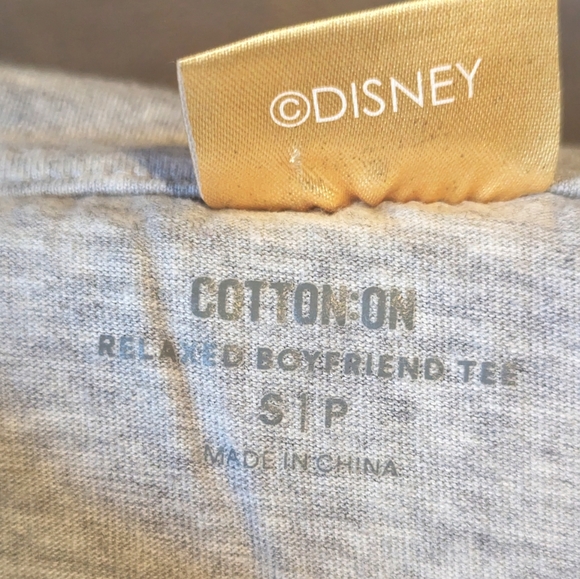 Disney Mickey Mouse distressed boyfriend T-shirt - S - Picture 3 of 4